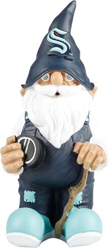 FOCO Seattle Kraken NHL Team Gnome in Saudi Arabia