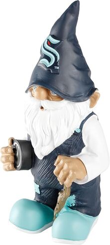 FOCO Seattle Kraken NHL Team Gnome in Saudi Arabia