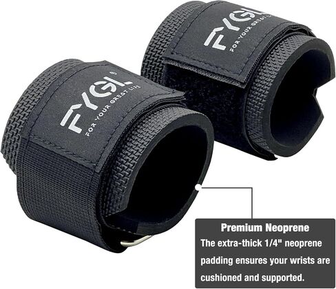 Weightlifting-Wrist-Wraps - Neoprene Padding for Enhanced Grip and Support in Powerlifting, Weight Lifting and Deadlift in Saudi Arabia