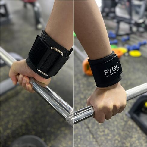 Weightlifting-Wrist-Wraps - Neoprene Padding for Enhanced Grip and Support in Powerlifting, Weight Lifting and Deadlift in Saudi Arabia