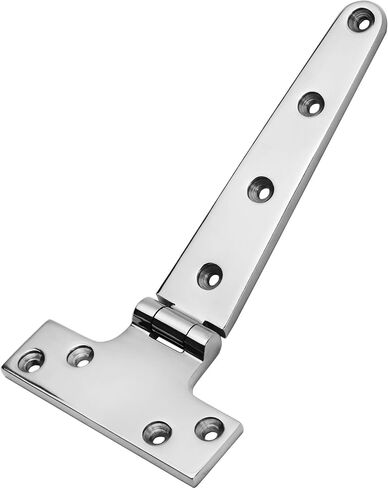 Stainless Steel T Hinges Marine Grade, 4 x 2 inch (100 x 54 mm), 6 x 3 inch (150 x 72 mm), 8 x 4 inch (196 x 97 mm), 316 SS, Boat Hinges with Screws in Saudi Arabia