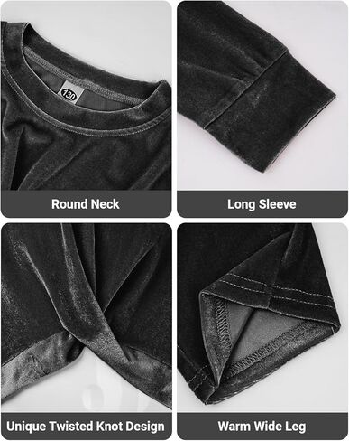 مجموعة بدلات رياضية للفتيات من JiAmy مكونة من قطعتين وسراويل رياضية وسترات رياضية للأطفال من عمر 5-12 سنة in Kuwait