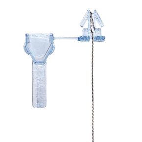 ELC Anchor Seals AWN 019N36ST3PCBL Anchor Seal AWN w/Stainless-Steel 3-Stranded 14" Wire, High-Relief Molded Numbers, in Polycarbonate Blue Color, 14" Length,0.25" Thick (Pack of 250)