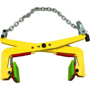Granite Slab Lifting Clamp 617lbs Load Capacity Stone Lifting Clamp Plate Clamps Lifting Lifting Clamps Heavy Duty Jaw Opening up to 13.38inch Scissor Lifting Clamp Curb Clamp Handling Concrete Block