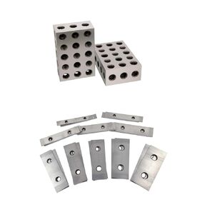 HHIP 9999-00321/8 X 4" 10 Pair Precision Parallel Set & Matched Pair of 1-2-3 Blocks