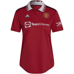 adidas Manchester United 22/23 Home Women's Jersey (as1, Alpha, m, Regular, Regular, Medium) Red