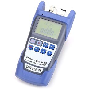 Portable All-in-ONE Fiber Optical Power Meter SC and FC Connector and Model 10KM Visual Fault Locator Fiber Optic Cable Tester
