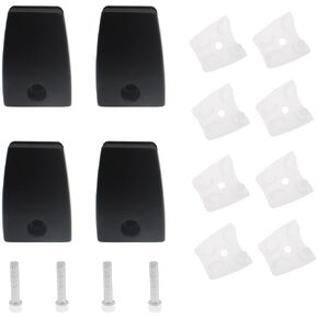 4PCS Gas Spring End Fitting M8 Nylon Gas Spring Connector Black Generator Accessories for Automation Equipment