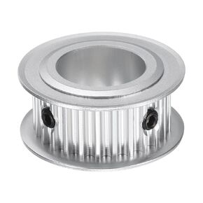uxcell 5M-26T-1B Timing Belt Pulley 1" Bore, 26 Teeth Aluminum Alloy Synchronous Wheel, Pitch 5mm Tooth for 15mm Width Belt