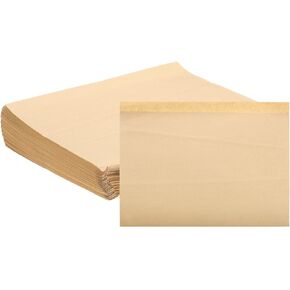 uxcell 100Pcs Kraft Paper Sandwich Bags, 7.9 x 5.9 Inch Greaseproof Paper Cookie Bag Paper Snack Bags Lunch Bags for Home Bakery Shop Bread, Brown