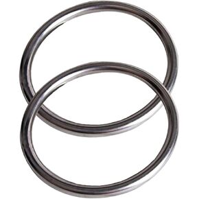 SUPVOX 2pcs Wing Steel Ring Creative Training Equipment Rings for Arts Training Circle Training Ring Exercise Tools Iron Arm Fitness Stainless