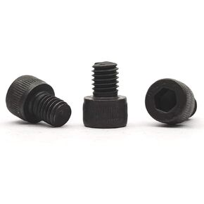 M8-1.25x10mm 12.9 Grade Alloy Steel Socket Head Cap Screws Bolts Allen Socket Drive Black Oxide Finish 12.9 Class 25PCS