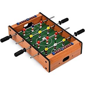 Premium Tabletop Foosball Game Set – Compact Classic 2-Player Indoor Soccer Game Construction – Perfect for Home, Office, and Small Spaces