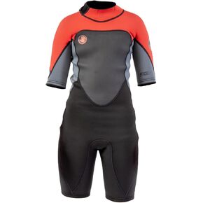 Body Glove Phoenix 2mm Kids Wetsuit for Boys Girls, Neoprene Back-Zip Short Sleeve Springsuit, Size (8-16) Full Wet Suits Keep Warm in Cold Water for Water Sports Swimming Surfing Snorkeling Diving
