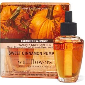 Sweet Cinnamon Pumpkin Wallflowers - SIX Refill Bulbs - Bath & Body Works