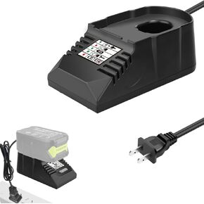 Compact Cordless Power Tool Battery Chargers (110V Input for Milwaukee 18V Charger)
