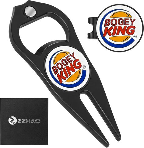 ZZHAO Golf Divot Tool and Golf Ball Marker, Divot Repair Tool，Golf Accessories for Men, Funny Gifts for Men, Tools for Men in Saudi Arabia