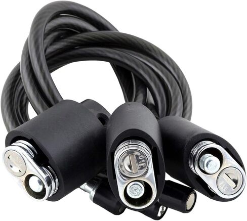 KUAT Transfer Single Cable Lock Kit with Locking Hitch Pin | Durable Reliable Steel Heavy-Duty Anti-Theft Bicycle Lock Compatible with Original Transfer Hitch Bike Rack in Saudi Arabia