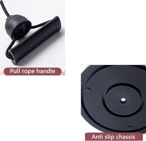 قرص ملتوي للخصر مع مقابض قرص ملتوي لمدرب الخصر قابل للتعديل مع نعل تدليك للقدم لتقليم الخصر والأذرع والوركين والفخذين (J35-1) in Kuwait