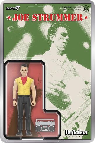 Super7 Joe Strummer Reaction Figures - Joe Strummer Action Figure in Saudi Arabia
