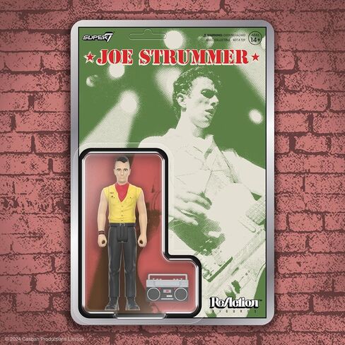 Super7 Joe Strummer Reaction Figures - Joe Strummer Action Figure in Saudi Arabia