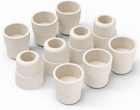 Rubber Stopper, 14# Durable Sleeve Type Rubber Septum Stopper Compatible for All Labware with 14/20 Outer Joint, 10 Packs in Saudi Arabia