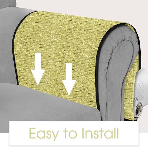 Joywell Sofa Armrest Organizer Couch Armchair Caddy Remote Control Holder for Recliner Non Slip TV Remote Caddy with 6 Pocket Storage for Magazine, Tablet, Phone, iPad, Brown in Saudi Arabia