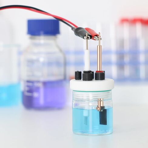 Copper Metal Electrode Holder, Multi-Purpose Screw Type Replaceable Metallic Electrode Holder Clip Working Electrode Holder for Electrolytic Cells in Saudi Arabia