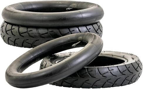 AlveyTech 12-1/2"x2-1/4" Scooter Tire & Tube Kit (Single with HD Tube) - Replacement for Razor Pocket Mod, Sport Mod, Folding Scooters, Mini Bike, Gas, Electric Power Pit Bikes Pneumatic Tires/Tubes in Saudi Arabia
