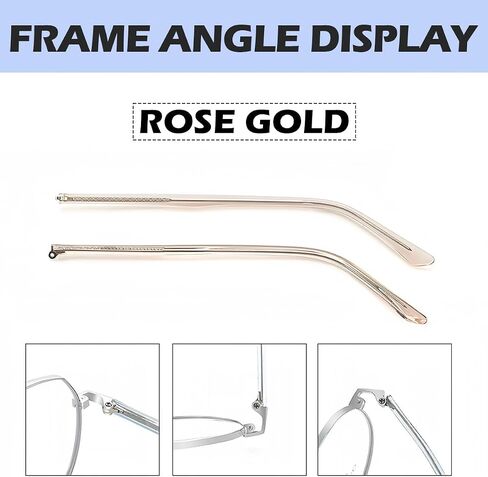 1 Pair Metal Eyeglass Replacement Arm, Eyewear Frame Temple Replacement Universal Sunglasses Arm Legs Replacement for Thin Metal Glasses, Sunglasses（Clear） in Saudi Arabia