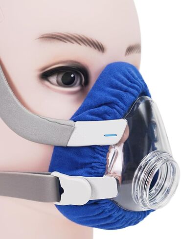 4 Pack CPAP Mask Liner Compatible with F20, CPAP Mask Cushion Cover (Blue) in Saudi Arabia