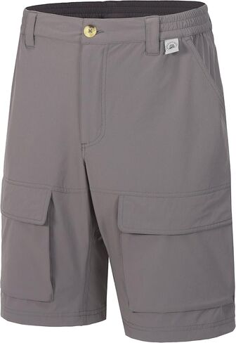 Mapamyumco Mens Hiking Cargo Shorts, Quick Dry 11 Inch Stretch Lightweight for Golf Travel Hiking in Kuwait
