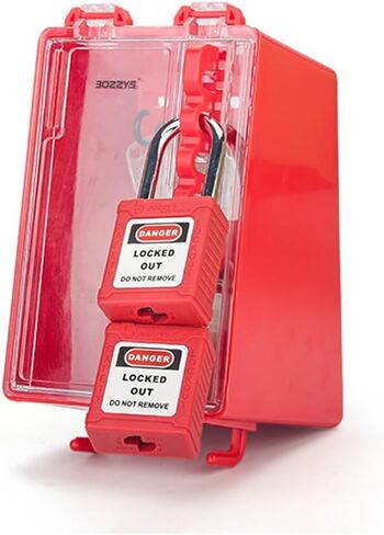 قفل Tagout اقفال الصناديق مجموعة قفل مربع أقفال مثبتة على الحائط قفل خارج العلامة خارج محطة 8 مواقف قفل وفتحة مفتاح 1 in Saudi Arabia