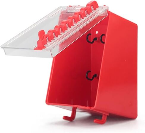 قفل Tagout اقفال الصناديق مجموعة قفل مربع أقفال مثبتة على الحائط قفل خارج العلامة خارج محطة 8 مواقف قفل وفتحة مفتاح 1 in Saudi Arabia