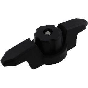 Multi Function T Shaped Shackle Kayak Anchor Clamp Anchor Chain Rope Clamp 100x30x30mm Kayak Track Compatible Installation Accessories for Boats and Ships Black