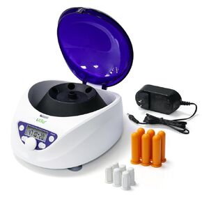 Utile Lab PRP Benchtop Centrifuge Machine wth LCD Display, Lab Centrifuges 300-5000RPM 2600xg RCF for Laboratory School, 4620.3004.1
