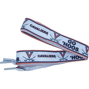 أربطة أحذية NCAA Virginia Cavaliers، أزرق داكن/برتقالي، مقاس واحد