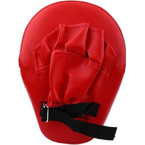 1PCS Boxing Pads PU Leather Punching Kicking Palm Hook and Jab Strike Pads Target Gloves for Focus Training of Karate Muay Thai Kick Boxing