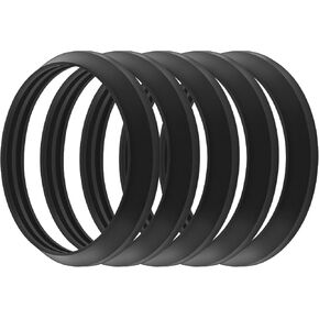 ECSiNG 5PCS Tapered Waste Trap Washer Repair Compression Seal Rubber Outlet Washers for 1 1/2" Sealing Joints & Pipes Kitchen Flush Pipes Garden And Outdoor Water Pipes