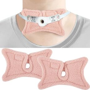 2 Pack Trach Pads, Reusable Trach Tube Covers, Tracheostomy Dressing Pads Tracheostomy Tube Holder Pad, Tracheostomy Trach Tube Supplies, Trach Pads for Adaptive Surgical Tracheostomy Pad
