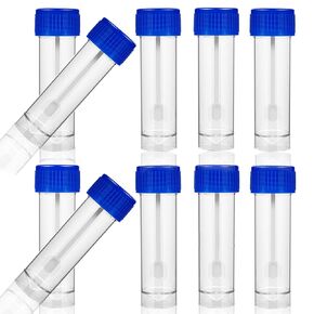 10pcs 25-30ml Stool Specimen Cup Stool Container with Spoon Lid, Stool Sampling Cup for Testing