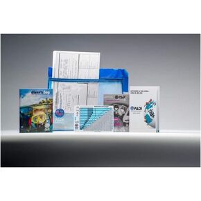 Padi Open Water eLearning Crew-Pak with Table, Blue Logbook, Imperial