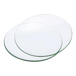 YOKIVE 10 Pcs Watch Glass Beaker Cover, Lab Watch Glasses Cover Lids | Laboratory Supplies, Great for Science Chemical Experiment (Transparent, 3.94-Inch)