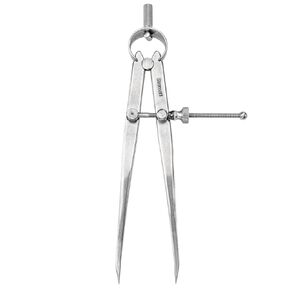 Starrett Yankee Spring-Type Divider with High-Grade Steel, Bow Spring and Quick Adjusting Spring Nut - 6" Size and Capacity, Spring Joint Type - 83A-6