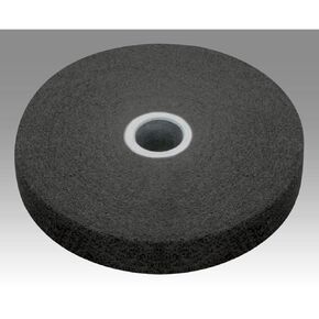 Scotch-Brite 15822 EXL Unitized Wheel, 8" x 1" x 5/8" 2S FIN, 8" Diameter, Abrasive Grit, 4000 RPM (Pack of 2)