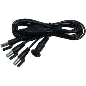 Lemax EXPANSION CABLE, TYPE-L to TYPE-U X 3, BLACK #44341, 0.79 x 40.94 x 0.39