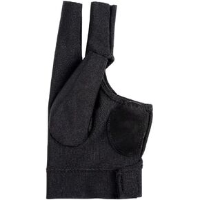 Collapsar Billiard Gloves 3 Open Fingers for Pool Snooker Carom Cue Sport - Fits Left Hand in Different Size