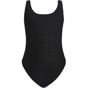 Girls Athletic One Piece Swimsuit Kids Solid Swimwear for Team Practice and Competition Black Navy Sport Bathing Suit