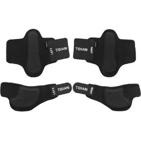 Horse Boots, Splint Boots for Horses with Impact Protection Rubber, Stylish Secure Closure Horse Sport Boots, Horse Boots Set of 4 for Equestrian Endurance Riding and Training