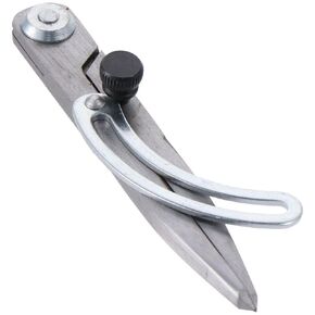 FEIYING Wing Divider Spacing Gauge, High Polished Adjustable Spacing Compass Wing Divider Scriber Leather Regulation Tools Edge Creaser DIY for Woodworking Leather Marking